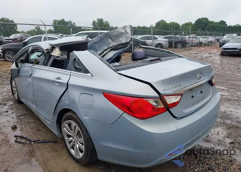 2011 Hyundai Sonata Gls z USA, uszkodzony, nr VIN 5NPEB4AC1BH129144